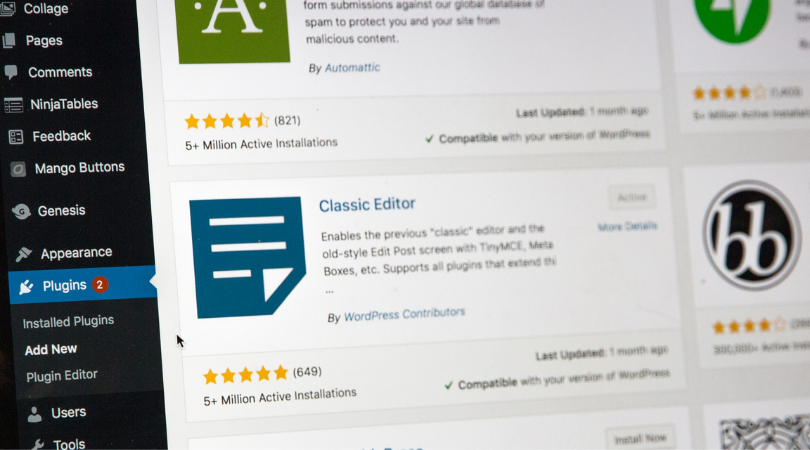 Les 5 plugins indispensables à tout site Wordpress
